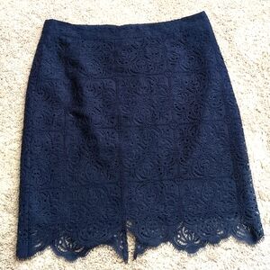 Lace Pencil Skirt
